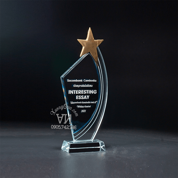 Cúp cánh sao cho sự kiện